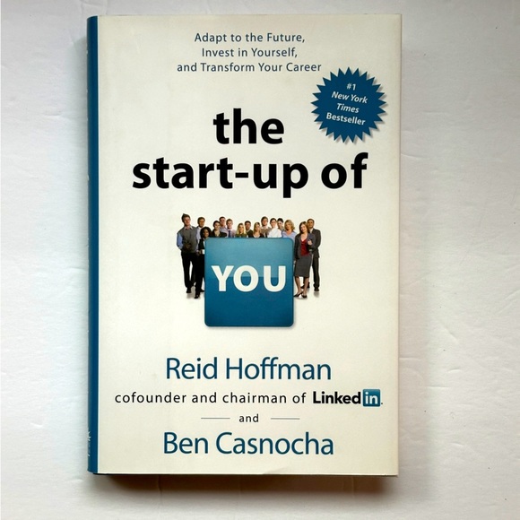 HARDCOVER Other - 🟢 The Start-up of You by Reid Hoffman & Ben Casnocha | Business | HB
